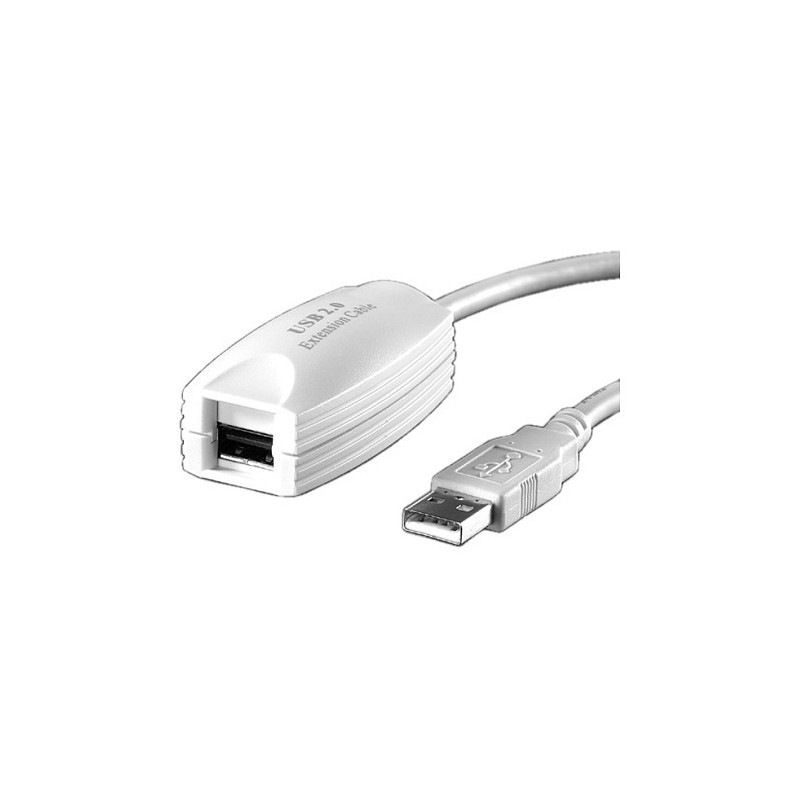 VALUE USB A / USB AM / F 5 m USB kabelis