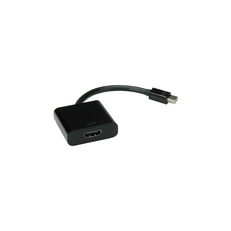 VALUE Cableadapter, v1.2, MiniDP M - HDMI F