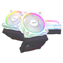 ASUS Prime MR120 ventiliatorius ARGB reversinis baltas 3in1