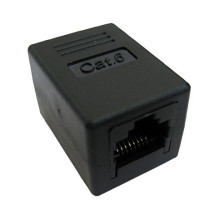 VALUE RJ-45 modulinė jungtis, Cat.6, neekranuota, juoda