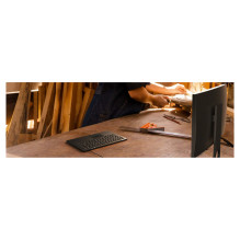 KeySonic KSK-5230 IN (UK) black keyboard