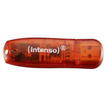 Intenso Rainbow 3x32GB Yellow / Red / Black USB flash drive Intenso Rainbow 3x32GB Yellow / Red / Black USB flash drive