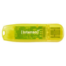 Intenso Rainbow 3x32GB Yellow / Red / Black USB flash drive Intenso Rainbow 3x32GB Yellow / Red / Black USB flash drive