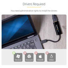 „StarTech.com“ USB32HDES USB grafikos adapteris