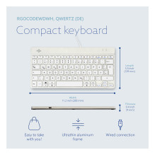 R-Go Tools RGOCODEWDWH keyboard R-Go Tools RGOCODEWDWH keyboard