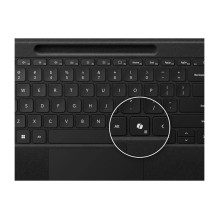 Microsoft Surface ZQZ-00006 mobile device keyboard