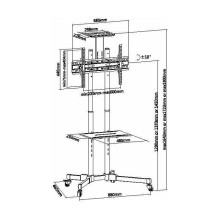 Equip 650603 monitor mount / stand