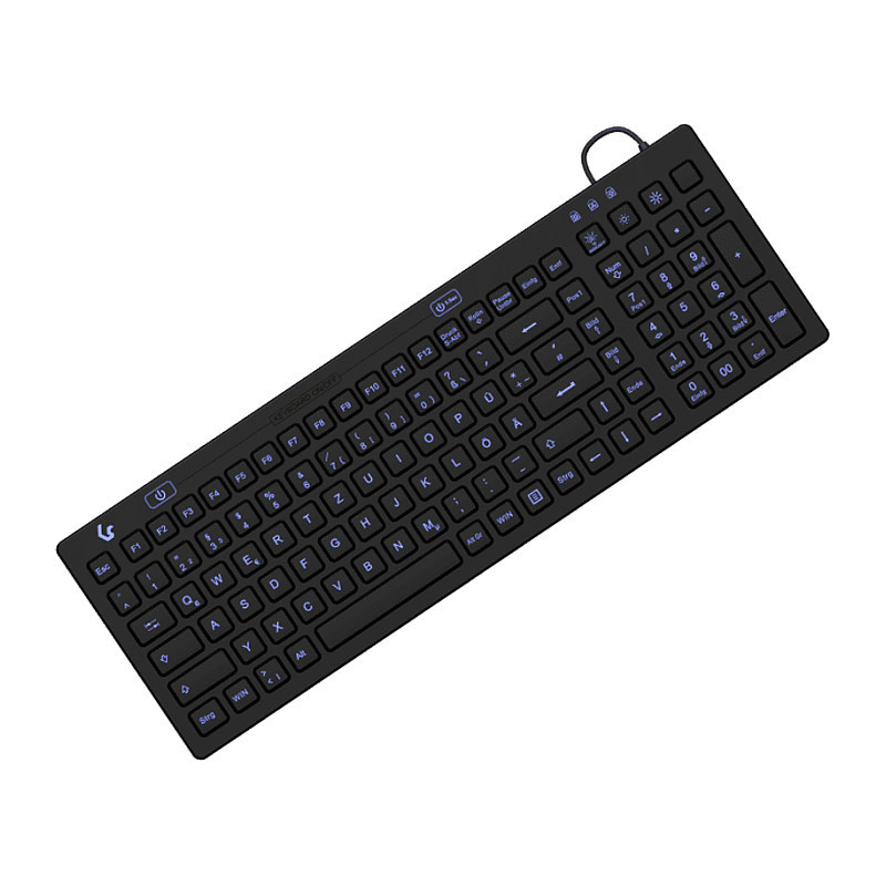 „KeySonic KSK-6031INEL-B“ (DE) klaviatūra