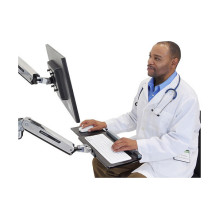 Ergotron LX Sit-Stand Wall Mount Keyboard Arm Ergotron LX Sit-Stand Wall Mount Keyboard Arm