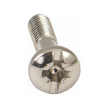 SCHROFF Neck Screw with Phillips/Slotted Head - NECK SCREW M. CR. M2.5 NI. 100PCS
