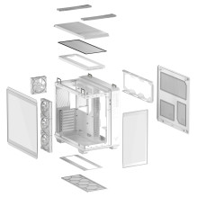 ASUS TUF GAMING GT502 HORIZON TG ARGB WHITE