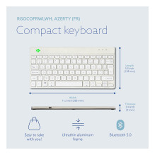 R-Go Tools RGOCOFRWLWH keyboard