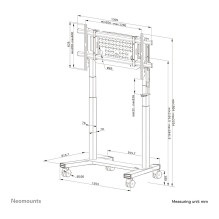 Neomounts FL55-975BL1 multimedia cart / stand