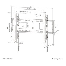 „Neomounts WL35-750BL16“ televizoriaus laikiklis / stovas