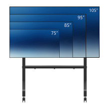 Neomounts FL50-575BL1 multimedia cart / stand