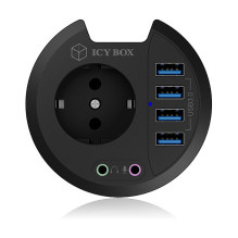ICY BOX IB-HUB1430 socket-outlet ICY BOX IB-HUB1430 socket-outlet