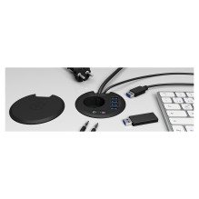 ICY BOX IB-HUB1430 socket-outlet ICY BOX IB-HUB1430 socket-outlet