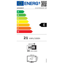 JAPANNEXT JN-I270FHD200F-HSP kompiuterio monitorius JAPANNEXT JN-I270FHD200F-HSP kompiuterio monitorius