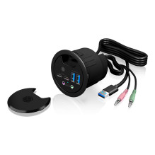 ICY BOX IB-HUB1403B socket-outlet