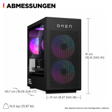 HP OMEN GT16-0083ng 35L RYZ7 8700F / 32GB / 3TBSSD / RTX5070Ti / W11 namams HP OMEN GT16-0083ng 35L RYZ7 8700F / 32GB / 3TBSSD / RTX5070Ti / W11 namams