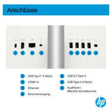 AIO HP 27-cr2255ng CU5 225U / 16GB / 512SSD / W11 Home White