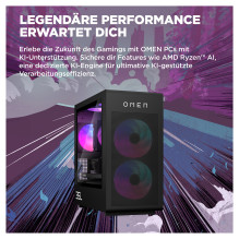 HP OMEN GT16-0083ng 35L RYZ7 8700F / 32GB / 3TBSSD / RTX5070Ti / W11 namams HP OMEN GT16-0083ng 35L RYZ7 8700F / 32GB / 3TBSSD / RTX5070Ti / W11 namams