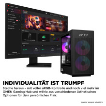 HP OMEN 35L GT16-1072ng žaidimų kompiuteris su AMD Ryzen™ 7 9800X3D procesoriumi HP OMEN 35L GT16-1072ng žaidimų kompiuteris su AMD Ryzen™ 7 9800X3D procesoriumi