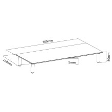 Equip 650882 monitor mount / stand Equip 650882 monitor mount / stand