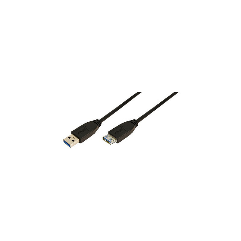 LogiLink - USB extension cable - USB Type A to USB Type A - 1 m