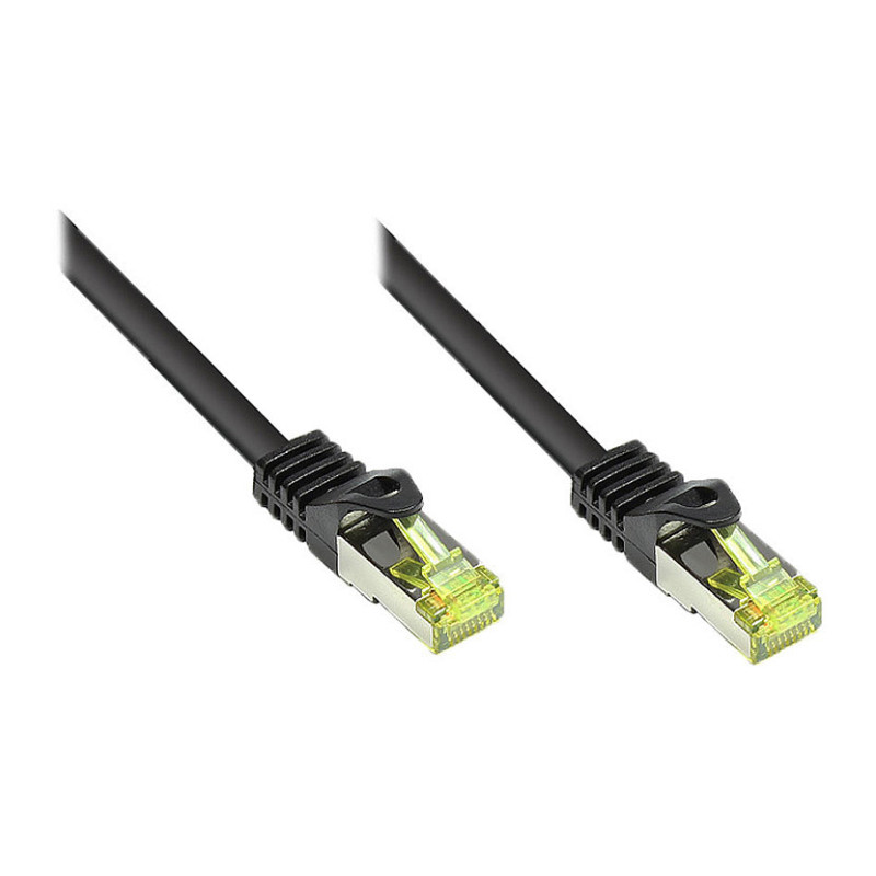 Alcasa 0.15m Cat7 RJ-45 networking cable