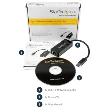 „StarTech.com“ USB31000SPTB tinklo plokštė