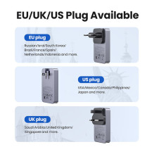UGREEN Nexode Pro 65W GaN kelioninis įkroviklis UGREEN Nexode Pro 65W GaN kelioninis įkroviklis