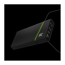 Power bank Green Cell PowerPlay Ultra 2xUSB 2xUSB-C Power Delivery 26800mAh 128W Black Power bank Green Cell PowerPlay Ultra 2xUSB 2xUSB-C Power Delivery 26800mAh 128W Black