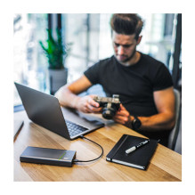 Power bank Green Cell PowerPlay Ultra 2xUSB 2xUSB-C Power Delivery 26800mAh 128W Black Power bank Green Cell PowerPlay Ultra 2xUSB 2xUSB-C Power Delivery 26800mAh 128W Black