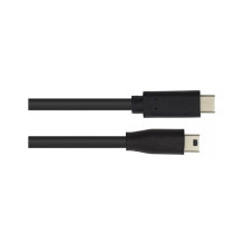 „Good Connections“ USB 2.0 kabelis C-Mini B5 polių, juodas, 5 m „Good Connections“ USB 2.0 kabelis C-Mini B5 polių, juodas, 5 m