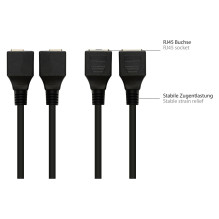 Alcasa 4945-FF cable gender changer Alcasa 4945-FF cable gender changer