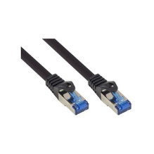 Good Connections Cat.6A patch cable SmartFLEX HF black. 1.5m