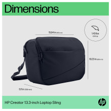 HP Creator 13.3 tamsiai mėlynas nešiojamojo kompiuterio dėklas HP Creator 13.3 tamsiai mėlynas nešiojamojo kompiuterio dėklas