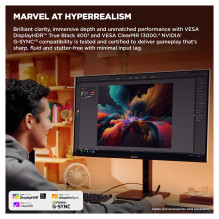 HP OMEN Transcend 31,5 colio UHD 240Hz OLED žaidimų monitorius – Transcend 32 kompiuterio monitorius