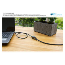 Alcasa 8070VR-100S networking cable