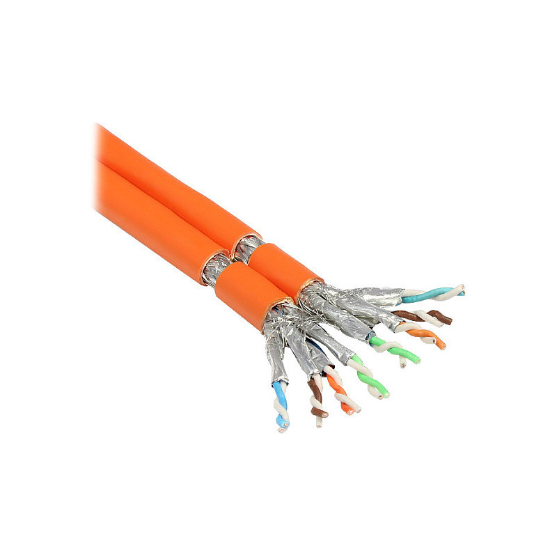 „Good Connections“ instaliacinis kabelis Cat.7 Duplex S / FTP LSZH 500m