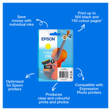 Epson 250 Violin Claria Photo HD ink cartridge Epson 250 Violin Claria Photo HD ink cartridge