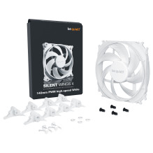 be quiet! SILENT WINGS 4, 140mm PWM high-speed White be quiet! SILENT WINGS 4, 140mm PWM high-speed White