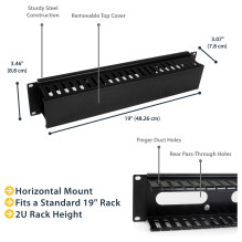 StarTech.com CMDUCT2U rack accessory