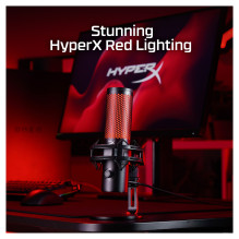 „HyperX QuadCast 2“ – USB mikrofonas (juodas) „HyperX QuadCast 2“ – USB mikrofonas (juodas)