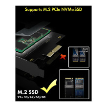 ICY BOX IB-PCI208-HS sąsajos plokštės / adapteris ICY BOX IB-PCI208-HS sąsajos plokštės / adapteris