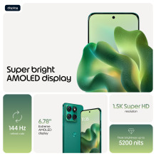 „Motorola edge 70“ sintezė