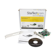 „StarTech.com“ PEXUSB4DP sąsajos plokštės / adapteriai „StarTech.com“ PEXUSB4DP sąsajos plokštės / adapteriai