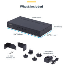 StarTech.com R8AH202-KVM-SWITCH KVM switch