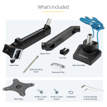 StarTech.com ARMSLIM2USB3 monitor mount / stand